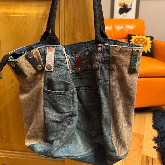 Stefano Ghilardi Denim Bag - Picture 1 of 2